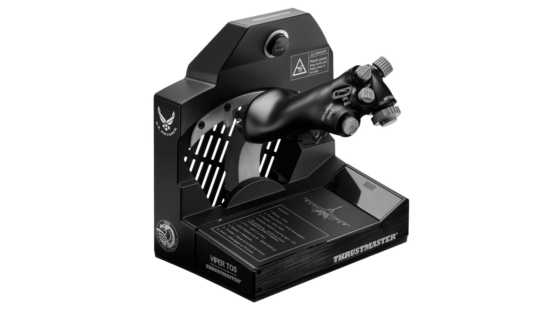 Thrustmaster VIPER TQS Black USB Joystick PC - Image 1