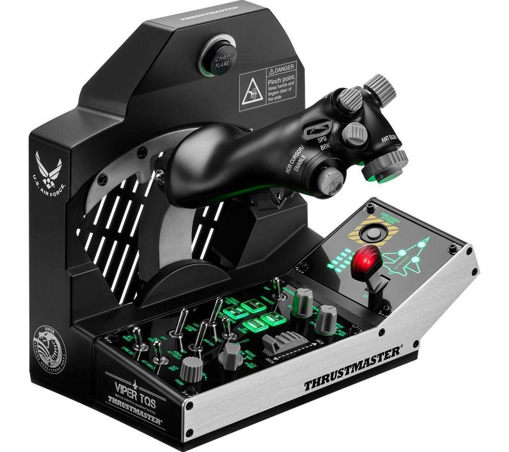 Thrustmaster VIPER TQS MISSION PACK Black USB Joystick + engine control lever PC - Image 1