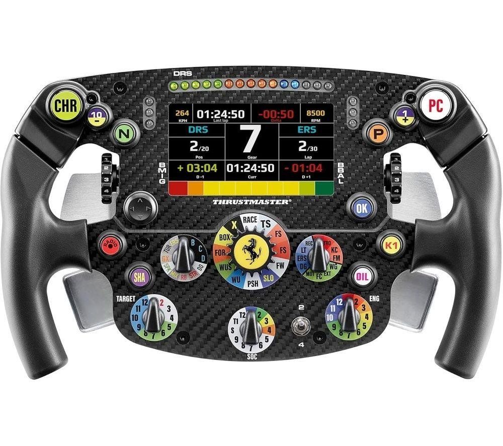 THRUSTMASTER Ferrari F1 SF25 Edition Add-on wheel - Black & Red - Image 1