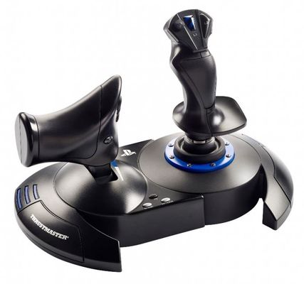 Thrustmaster T.Flight Hotas 4 Black Blue USB Joystick Digital PC PlayStation 4 PlayStation 5