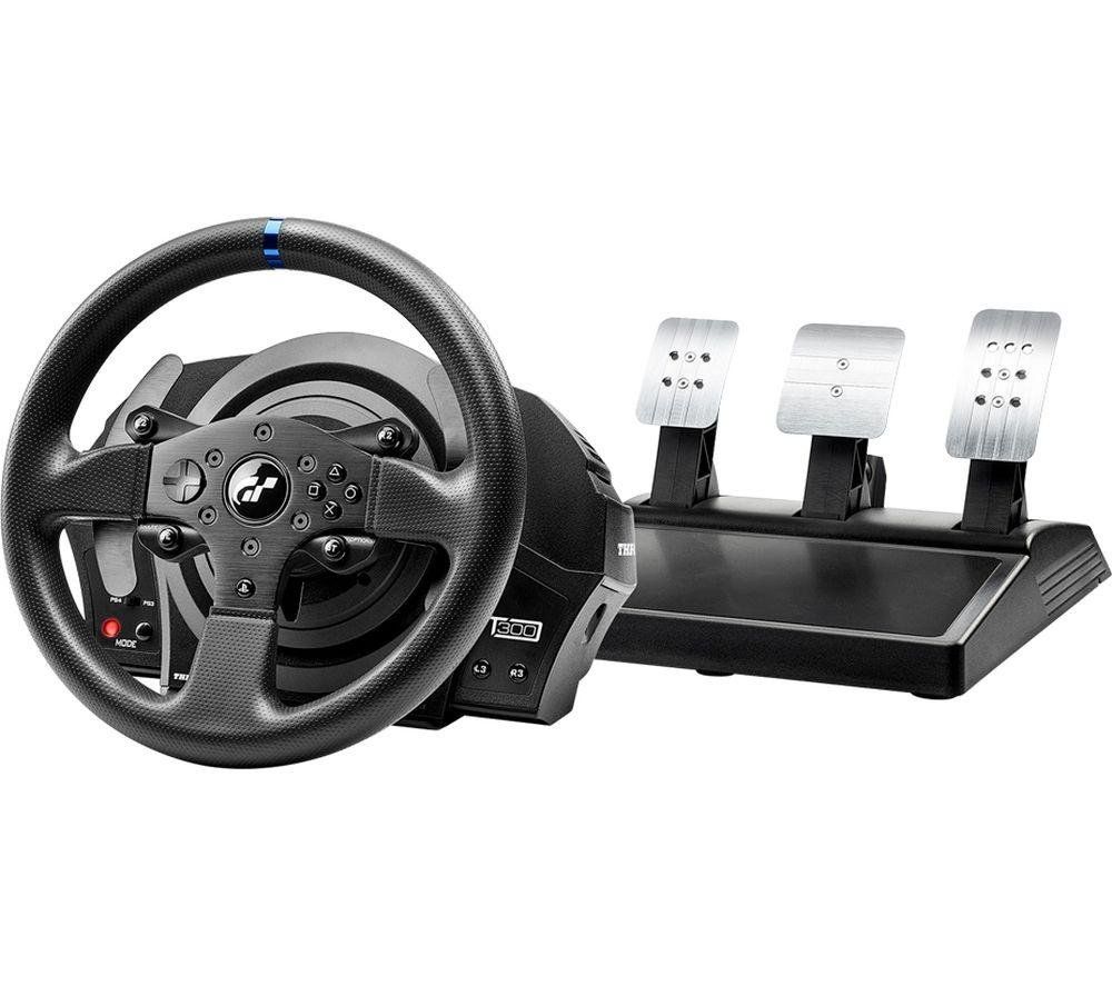 Thrustmaster T300 RS GT Edition Steering wheel + Pedals PC PlayStation 4 D-pad Wired USB Black - Image 1