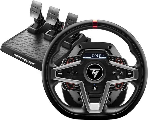 Thrustmaster T-248 PS5/PS4 Steering wheel + Pedals PC PlayStation 4 Playstation 3 Wired USB Black Cable