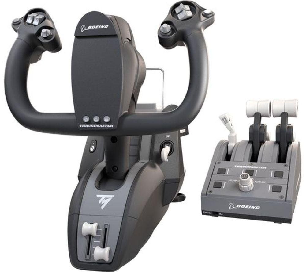 Thrustmaster TCA Yoke Pack Boeing Edition Fightstick PC Xbox Xbox One Xbox One S Xbox One X Xbox Series S Xbox Series X Wired USB Black Grey Cable - Image 1