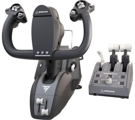 Thrustmaster TCA Yoke Pack Boeing Edition Fightstick PC Xbox Xbox One Xbox One S Xbox One X Xbox Series S Xbox Series X Wired USB Black Grey Cable