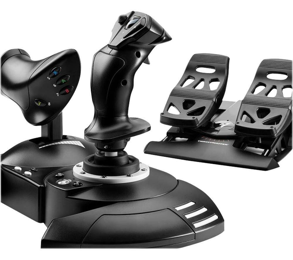 Thrustmaster T.Flight Full Kit X Black USB Joystick Analogue / Digital PC Xbox - Image 1