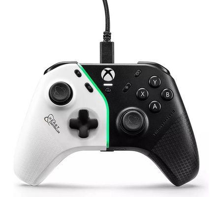 Thrustmaster H.E.A.R.T. Black White USB Gamepad PC Xbox One Xbox One S Xbox One X - Thumbnail 2
