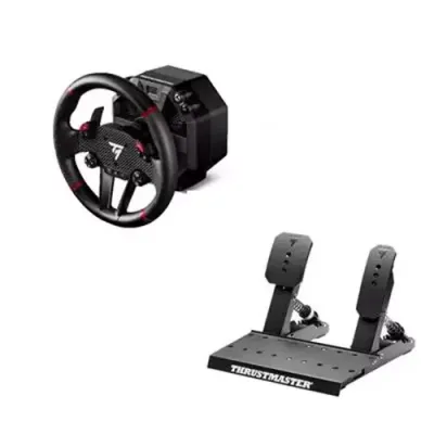Thrustmaster T598X Black USB Steering wheel + Pedals Analogue / Digita - Thumbnail 2