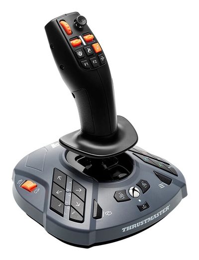 Thrustmaster SimTask FarmStick X Black USB 2.0 Joystick PC Xbox Series S Xbox Series X - Thumbnail 2
