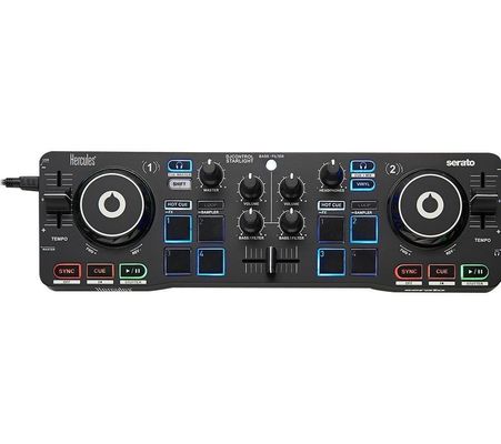 Hercules Starlight CD scratcher 2 channels Black