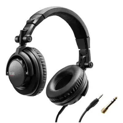 Hercules HDP DJ45 Headphones Wired Head-band Music Black - Thumbnail 2