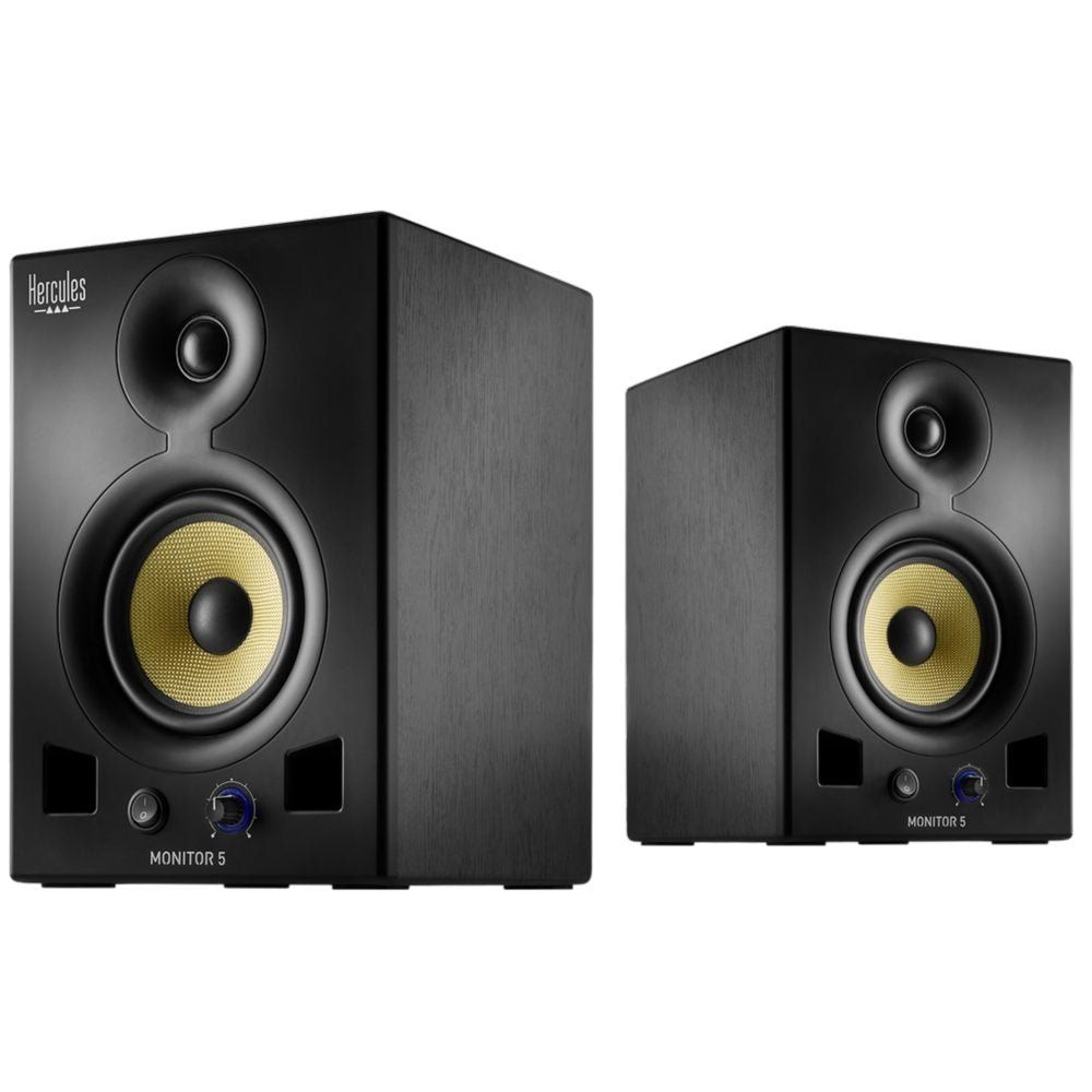 HERCULES DJ Monitor 5 Speakers - Black, Black - Image 1