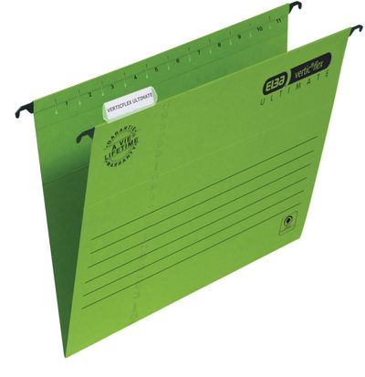 Elba Suspension File Vflex Vbtm A4 Green (25 Pack) 100331150