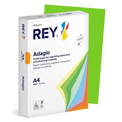 ADAGIO Rey Adagio Paper A4 80gsm Deep Green (Ream 500) RYADA080X433