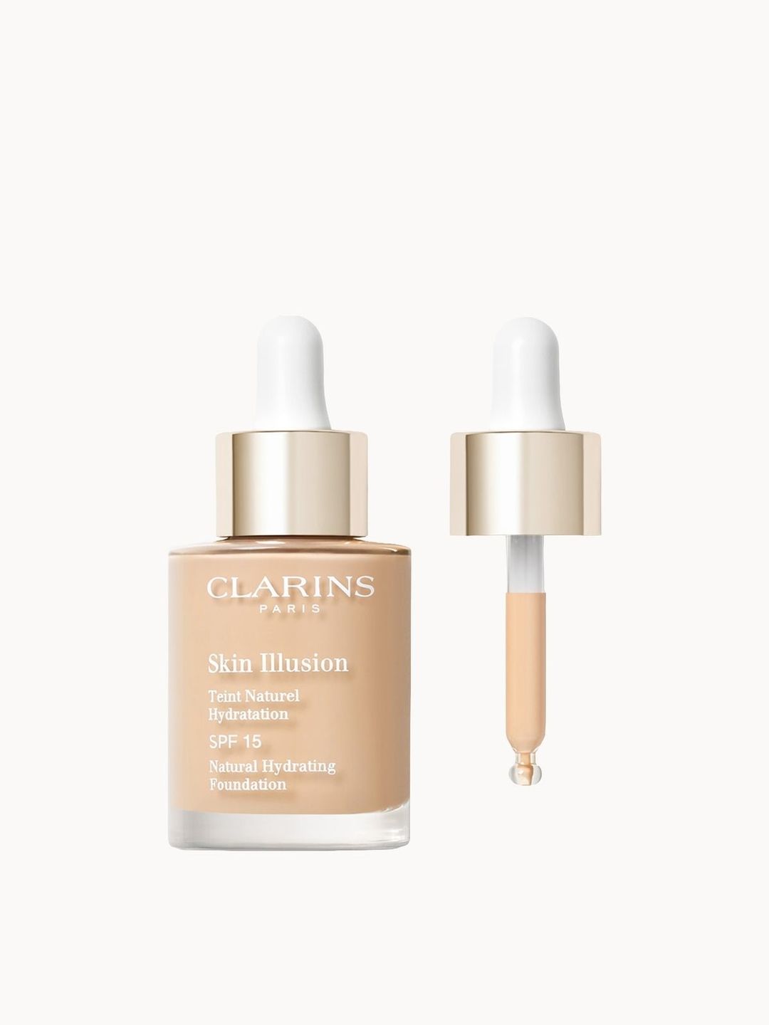 Clarins Skin Illusion Foundation Spf15 30ml (Various Shades) - 105 Nude - Image 1