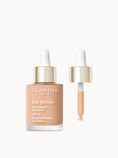 Clarins Skin Illusion Foundation Spf15 30ml (Various Shades) - 109 Wheat