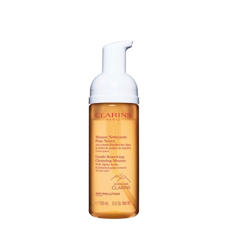 Clarins Gentle Renewing Cleansing Mousse 150ml - Image 1
