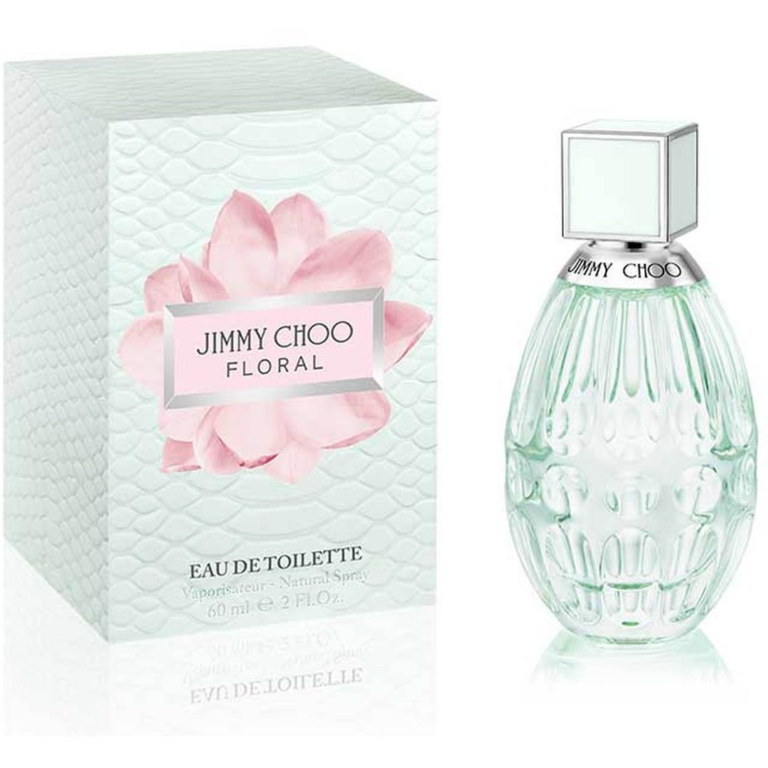 Jimmy Choo Floral Eau de Toilette Women's Perfume Spray 60ml - Green - Image 1