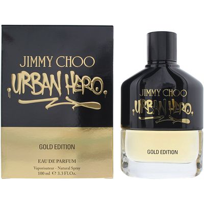 Jimmy Choo Urban Hero Gold Edition Eau De Parfum 100ml Spray - Gold - Thumbnail 2