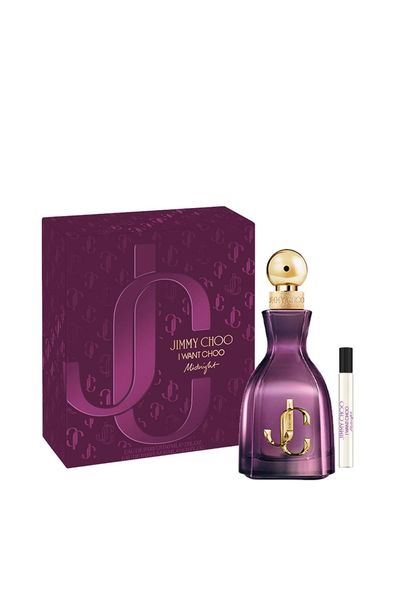 Jimmy Choo I Want Choo Midnight Gift Set: Eau de Parfum 60ml + Travel Spray 10ml (Worth £92) - Thumbnail 2