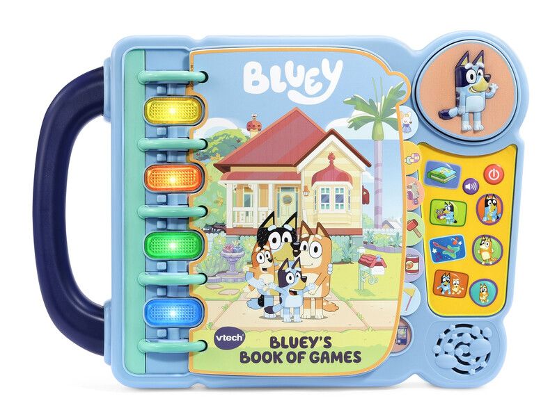 VTECH Bluey's Book of Games Learning Book - Image 1