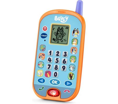 VTECH Bluey Ring Ring Phone - Blue & Orange - Thumbnail 2