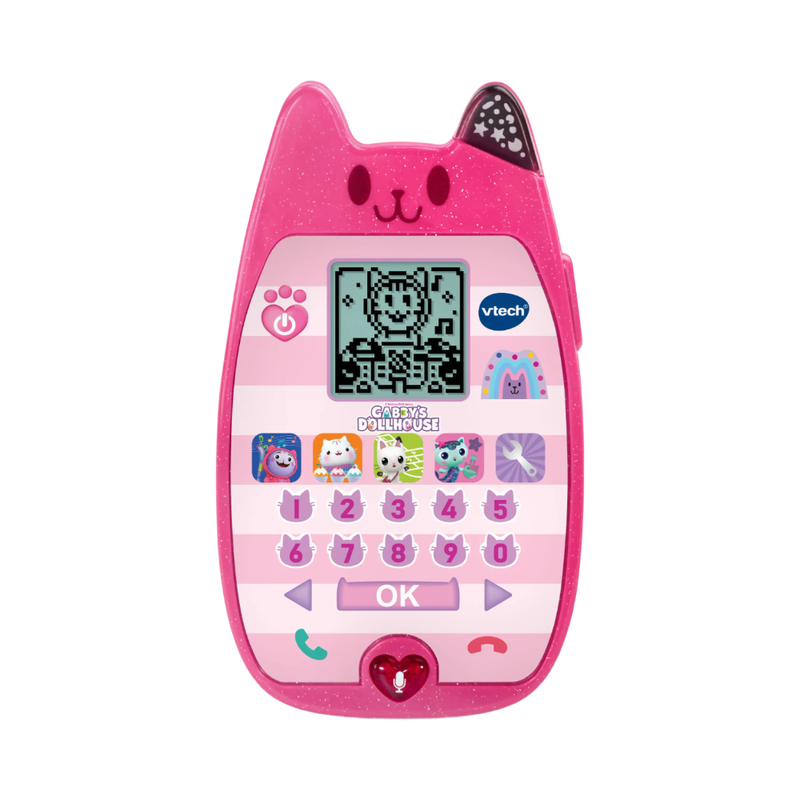 VTECH Gabby's Dollhouse A-Meow-Zing Phone - Pink - Image 1