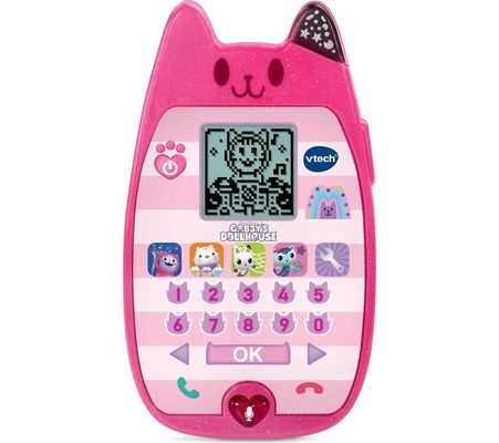VTECH Gabby's Dollhouse A-Meow-Zing Phone - Pink - Thumbnail 2