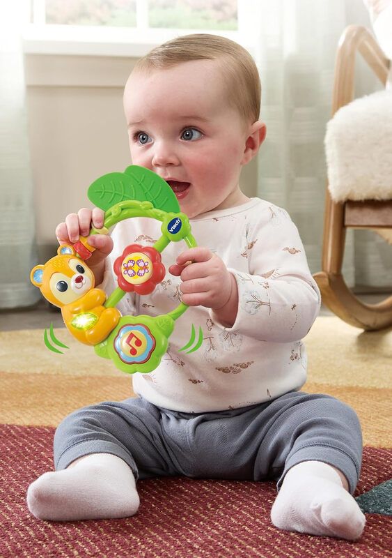 VTech Shaking Sounds Bear Rattle - Image 1