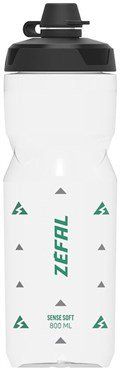 Zefal Sense Soft 80 No-Mud Bottle - Translucent - Image 1