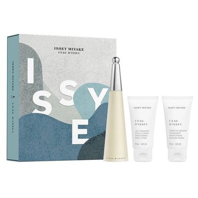 Issey Miyake Women's L'Eau d'Issey Eau de Toilette 50ml Gift Set Worth Over £96 in Misc