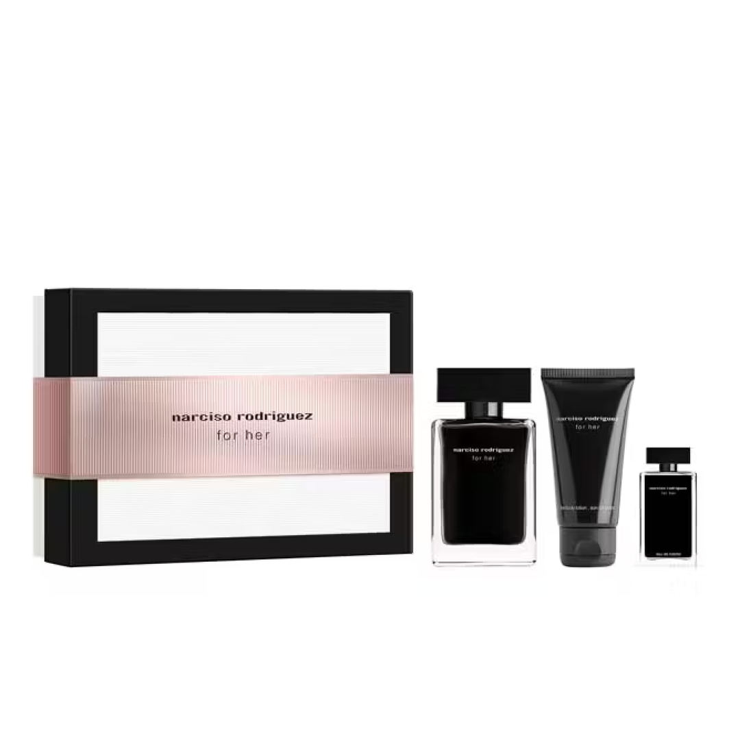 Narciso Rodriguez For Her Eau de Toilette 50ml Spray Gift Set - Image 1