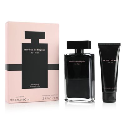 Narciso Rodriguez For Her Eau de Toilette 100ml Spray Set - Thumbnail 2