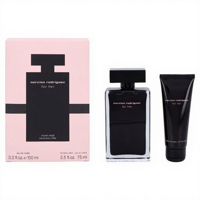 Narciso Rodriguez For Her Eau de Toilette 100ml Spray Set