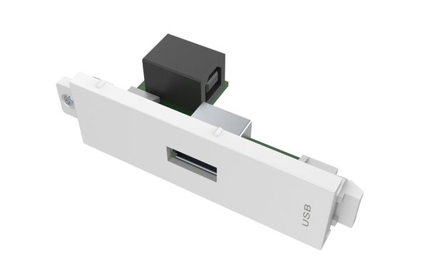 Vision TC3 USBA socket-outlet USB White - Thumbnail 2