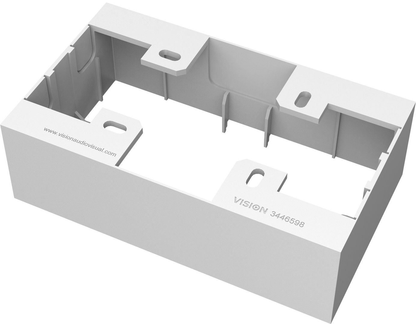 Vision TC3 BACKBOX2G electrical box White - Image 1