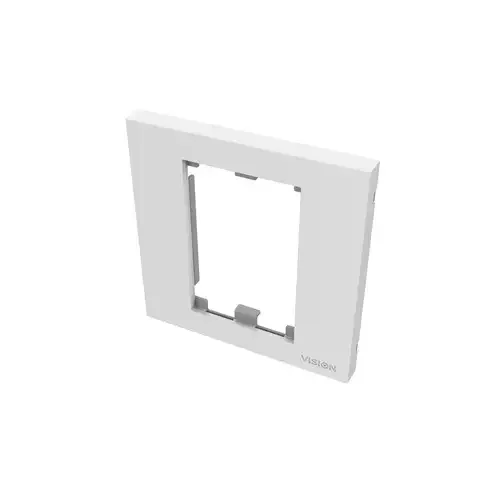Vision TC3 SURR1G wall plate/switch cover White - Image 1