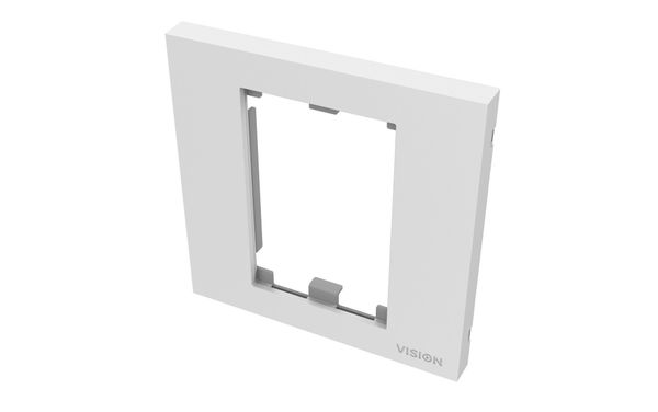 Vision TC3 SURR1G wall plate/switch cover White - Thumbnail 2