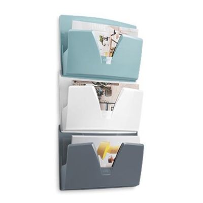 CEP Riveria by Cep Wall Files Assorted Colours (Pack 3) - 1001702961
