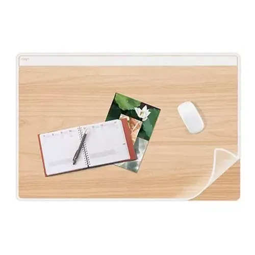 CEP Silva Desk Mat with Transparent Window Beech 1008001021 - Image 1