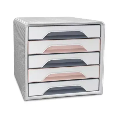 CEP Mineral by Cep Smoove 5 Drawer Unit Assorted Colours - 1071111681