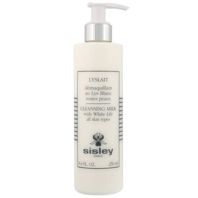 Sisley Women's Makeup Removers & Cleansers Cleansing Milk with White Lily for All Skin Types 250ml in Clear