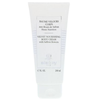 Sisley Women's Velvet Nourishing Body Cream with Saffron Flowers 200ml in White