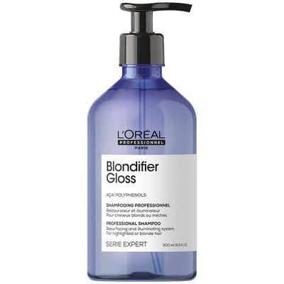 L'Oreal Professionnel Blondifier Gloss Shampoo 500ml in Clear - Thumbnail 2
