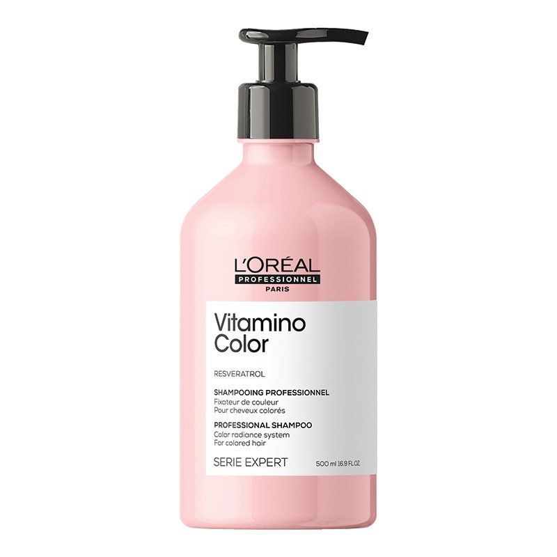 L'Oreal Professionnel Vitamino Color Shampoo 500ml in Clear - Image 1