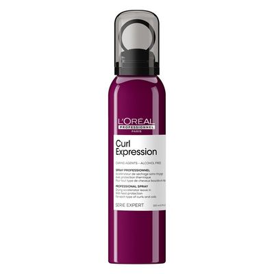 L'Oreal Professionnel Serie Expert Curl Expression Drying Accelerator 150ml in Clear