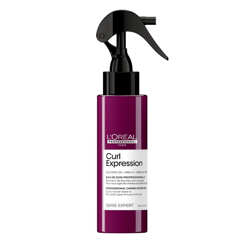 L'Oreal Professionnel Serie Expert Curl Expression Curl Reviving Spray/Caring Water Mist 190ml in Clear - Image 1