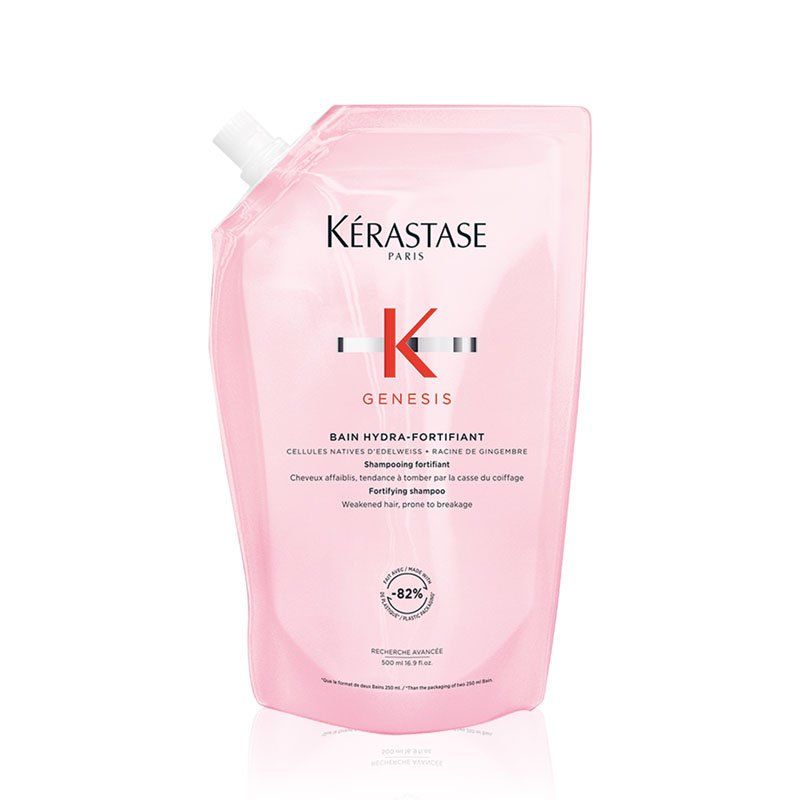 Kérastase Genesis Bain Hydra-Fortifiant Shampoo Refill Pouch 500ml - Image 1