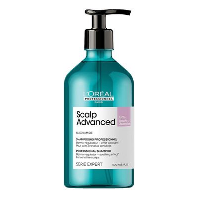 L'Oreal Professionnel Serie Expert Scalp Advanced Anti-Discomfort Dermo-Regulator Shampoo 500ml in Clear