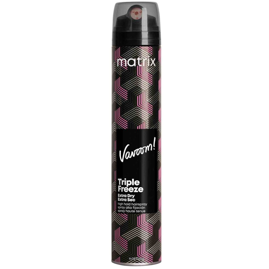 Matrix Vavoom Triple Freeze Extra Dry High Hold Hairspray for Long Lasting Lift 300ml - Image 1