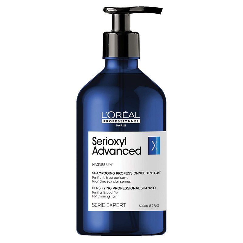 L'Oreal Professionnel Serie Expert Serioxyl Advanced Purifier & Bodifier Shampoo 500ml in Clear - Image 1